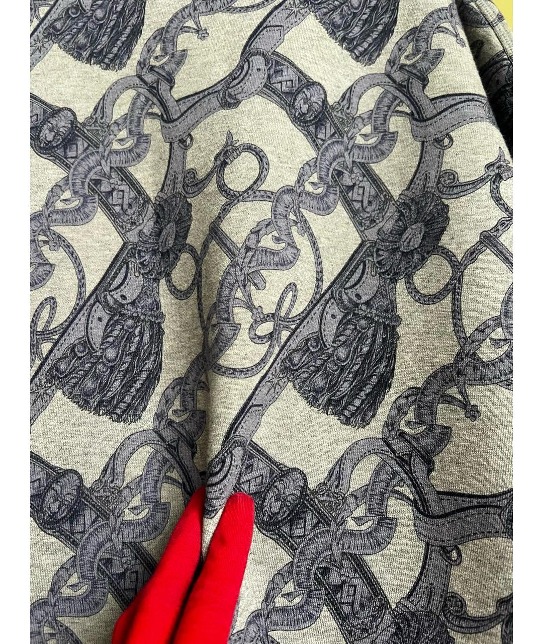 HERMES Серое повседневное платье, фото 4