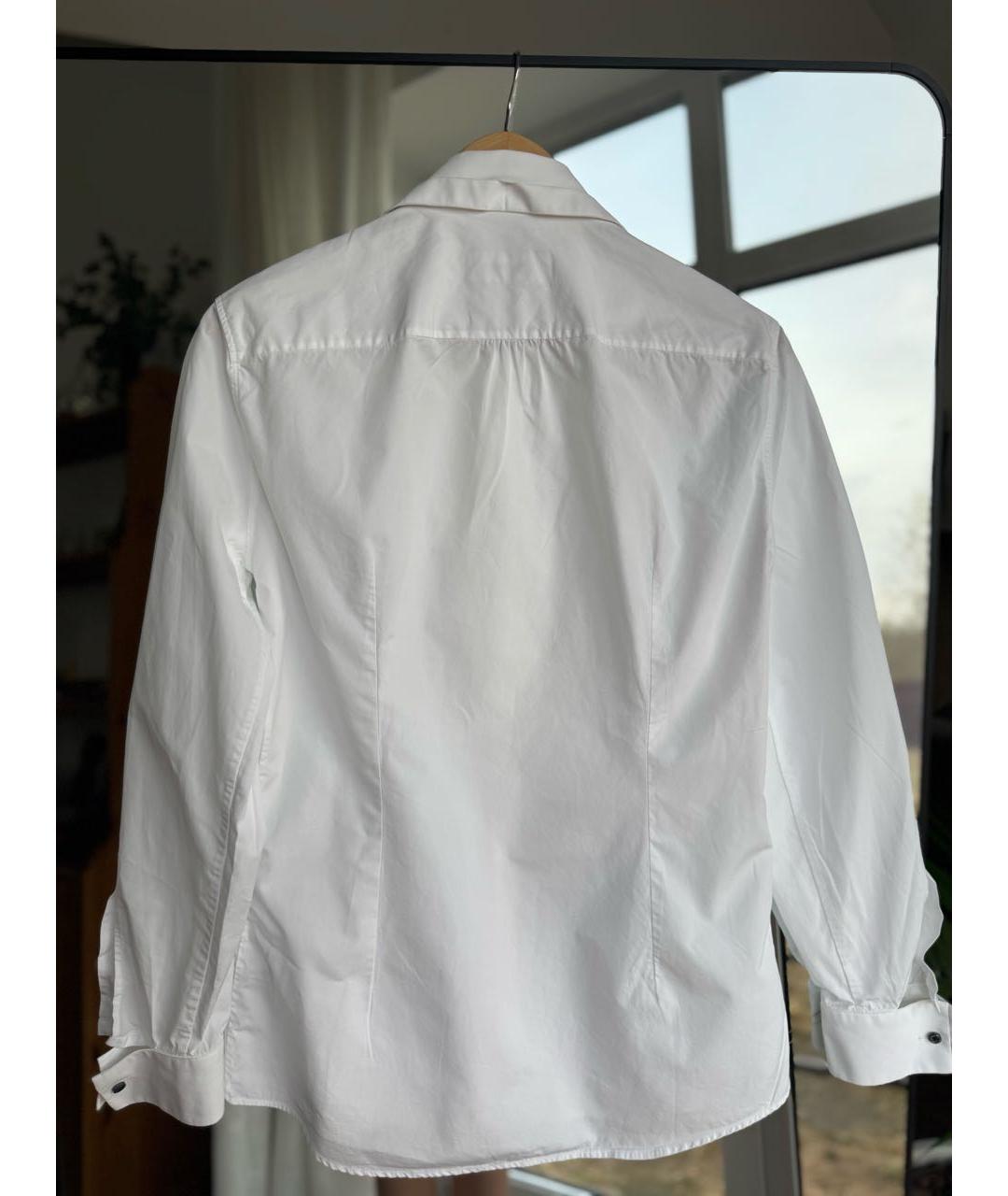 DSQUARED2 Белая хлопковая рубашка, фото 2