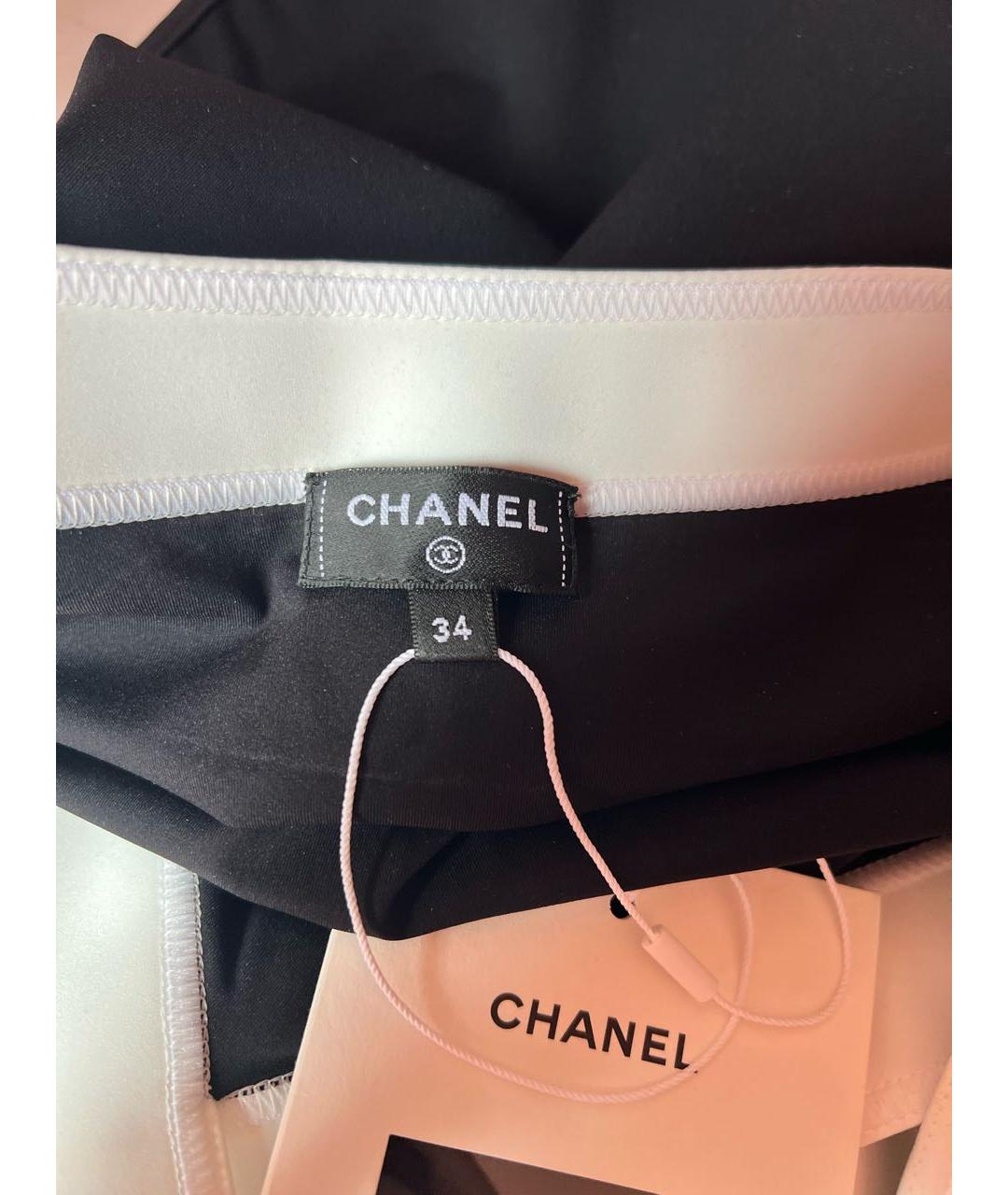 CHANEL Черный купальник, фото 3
