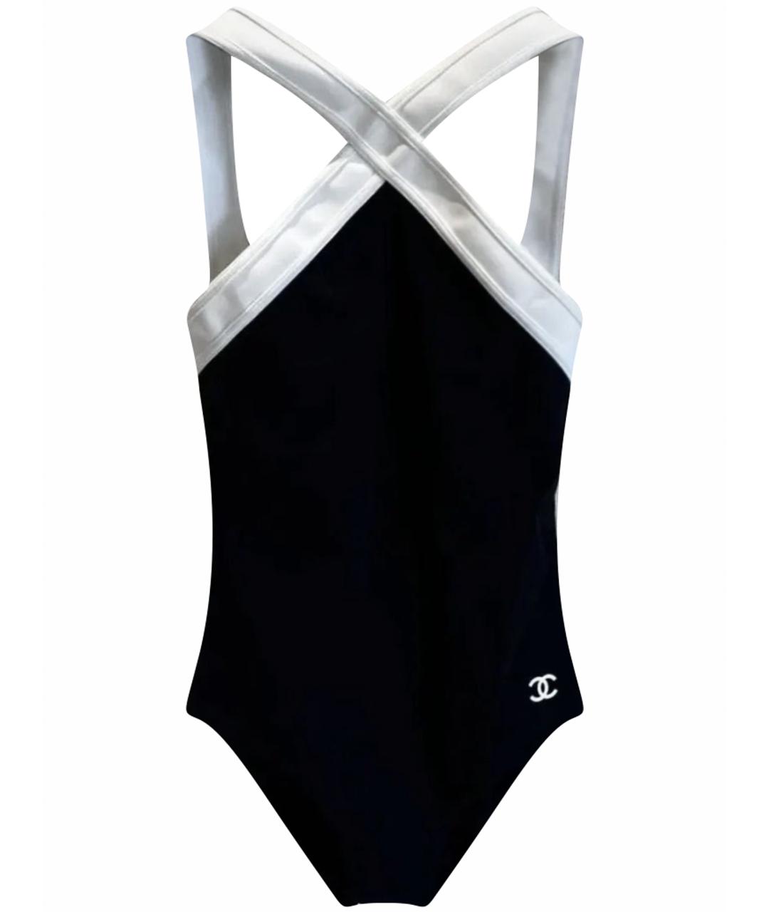 CHANEL Черный купальник, фото 1