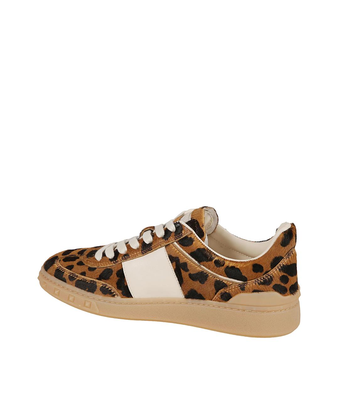 VALENTINO Мульти кожаные кеды, фото 3