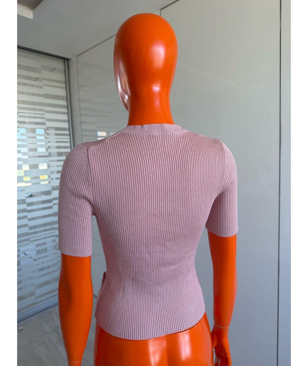 PRADA Розовая футболка, фото 2