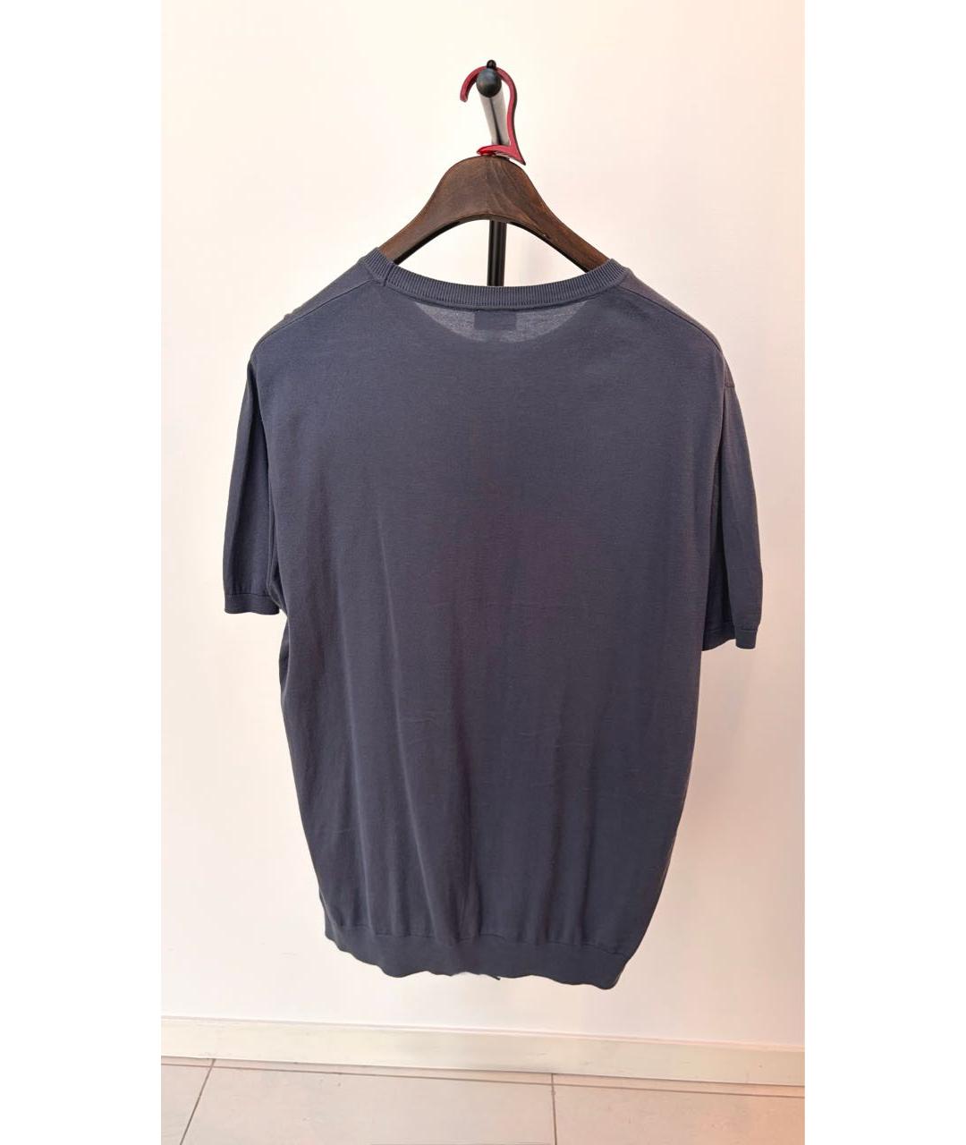 PAL ZILERI Антрацитовый хлопковый джемпер / свитер, фото 2