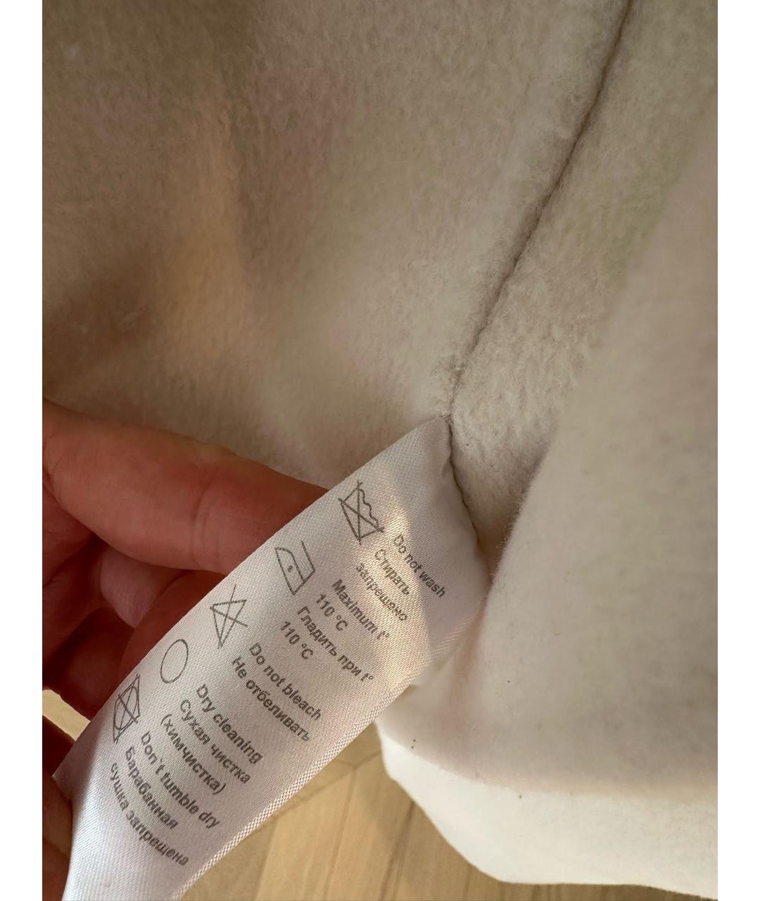 12 STOREEZ Бежевое шерстяное пальто, фото 5