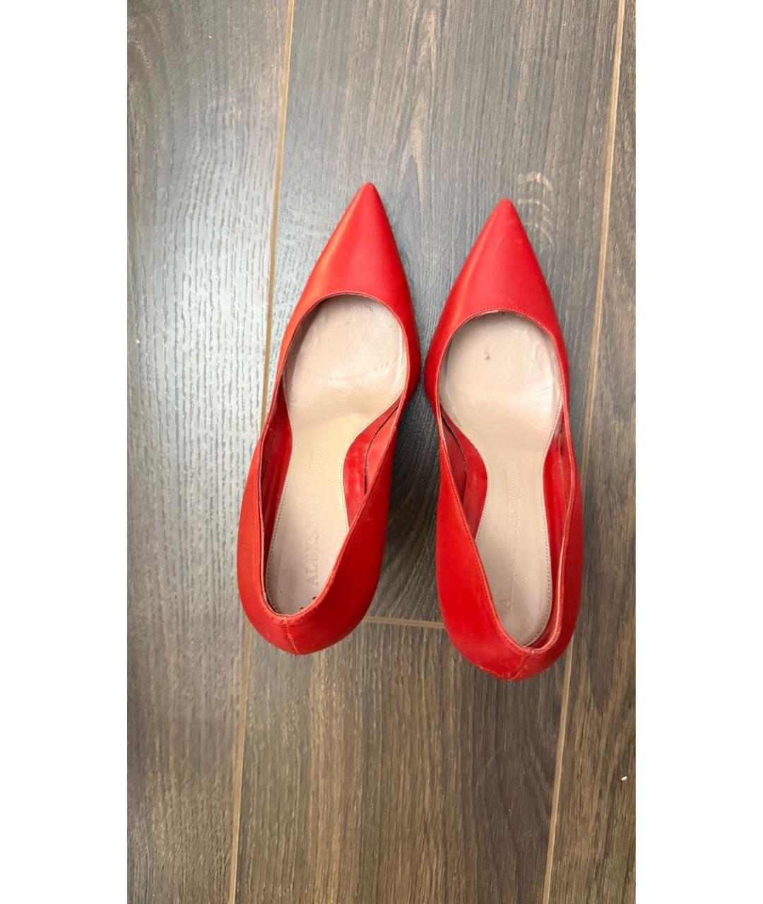 ALEXANDER MCQUEEN Красные туфли, фото 3