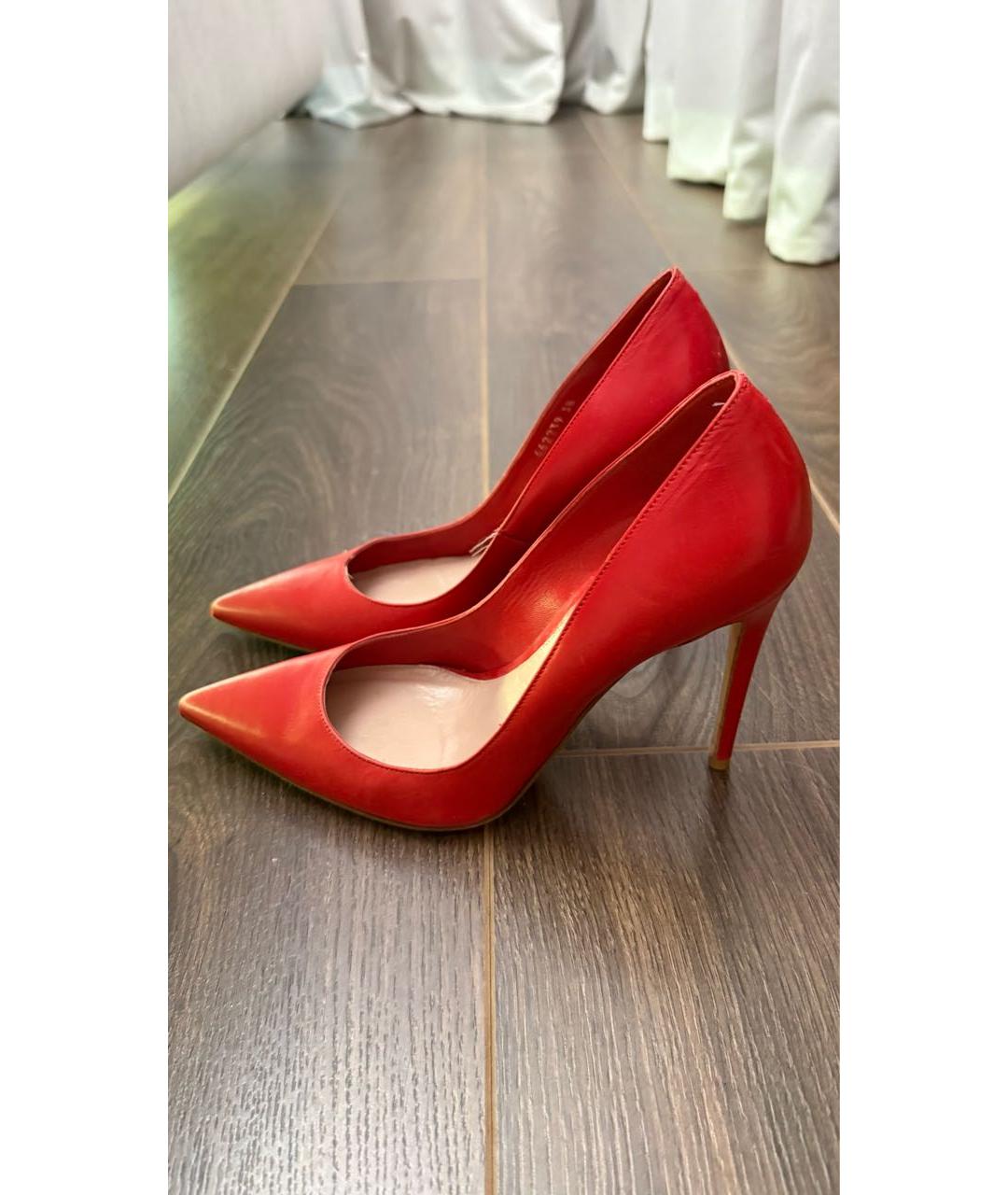 ALEXANDER MCQUEEN Красные туфли, фото 6