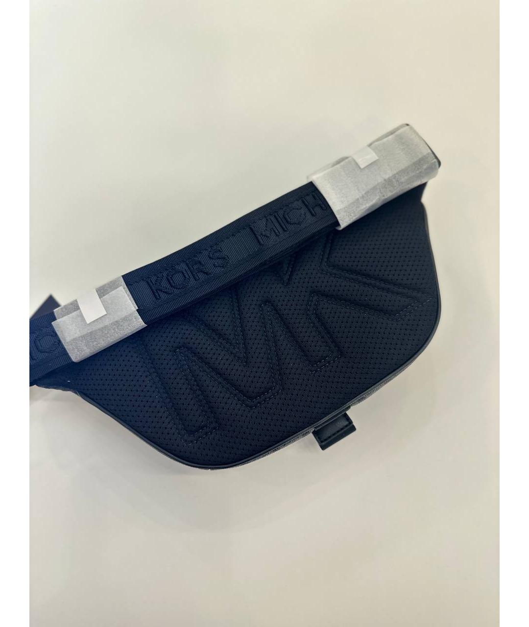 MICHAEL KORS Черная поясная сумка, фото 7