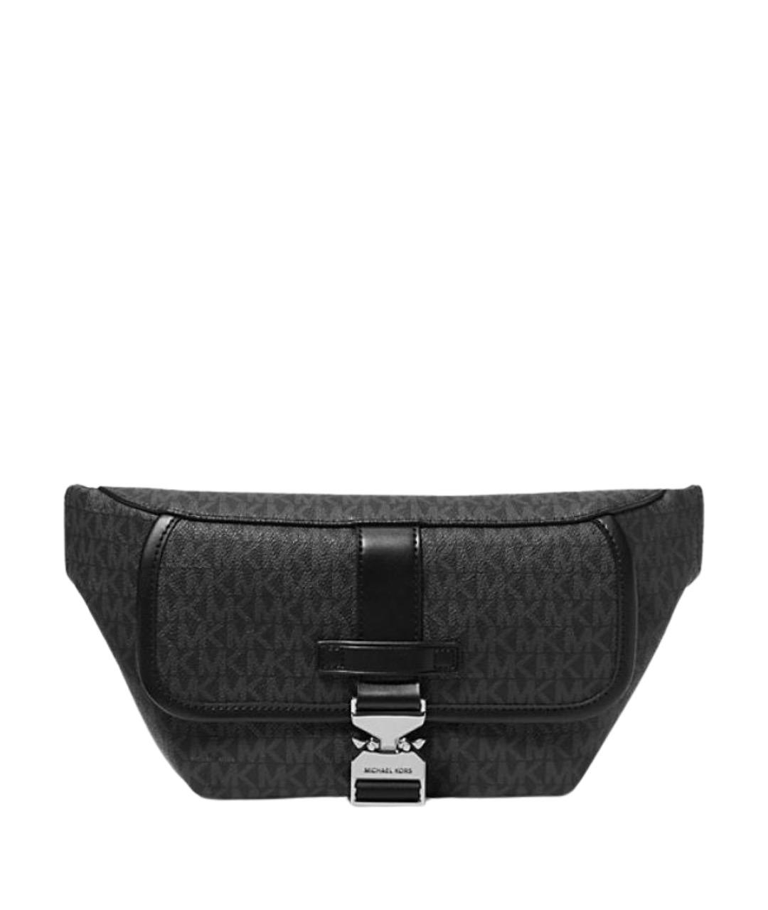MICHAEL KORS Черная поясная сумка, фото 1