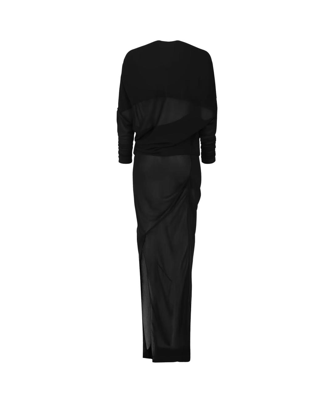 entire studios Черное полиэстеровое платье, фото 2