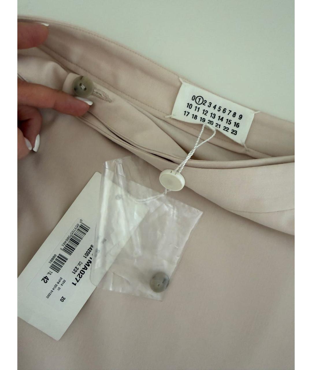 MAISON MARGIELA Полиэстеровая юбка макси, фото 6