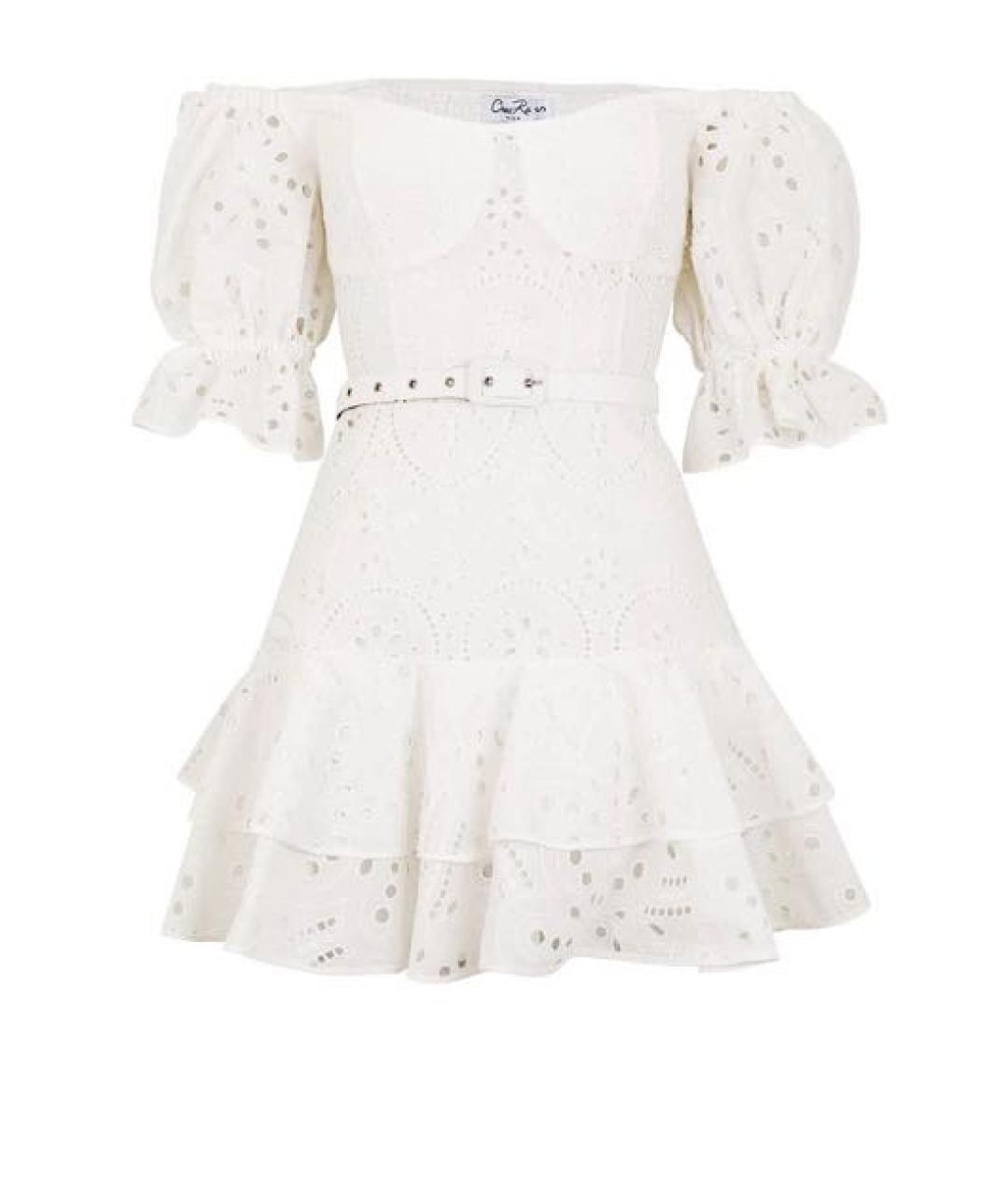 CHARO RUIZ Белый сарафан, фото 8