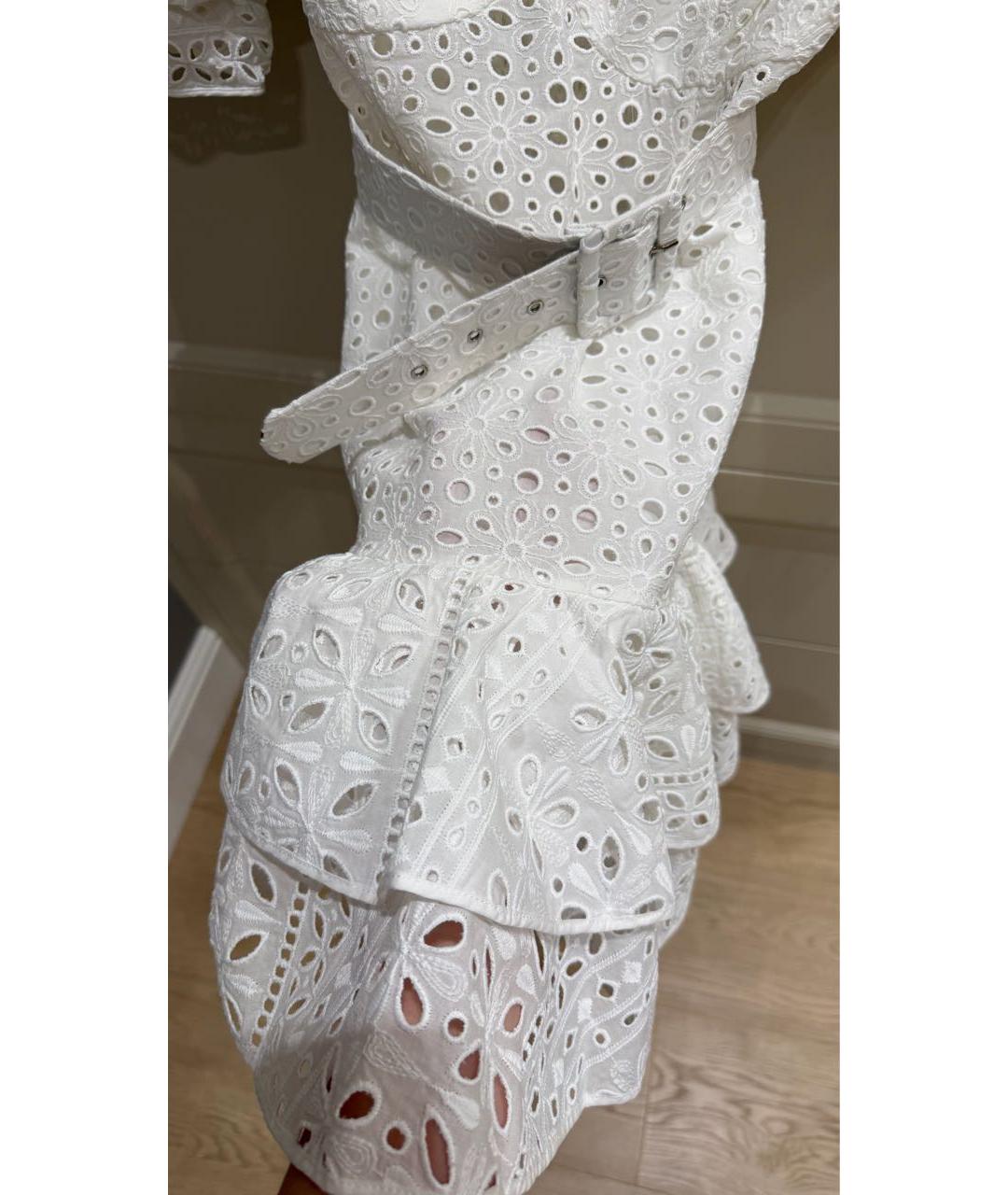 CHARO RUIZ Белый сарафан, фото 4
