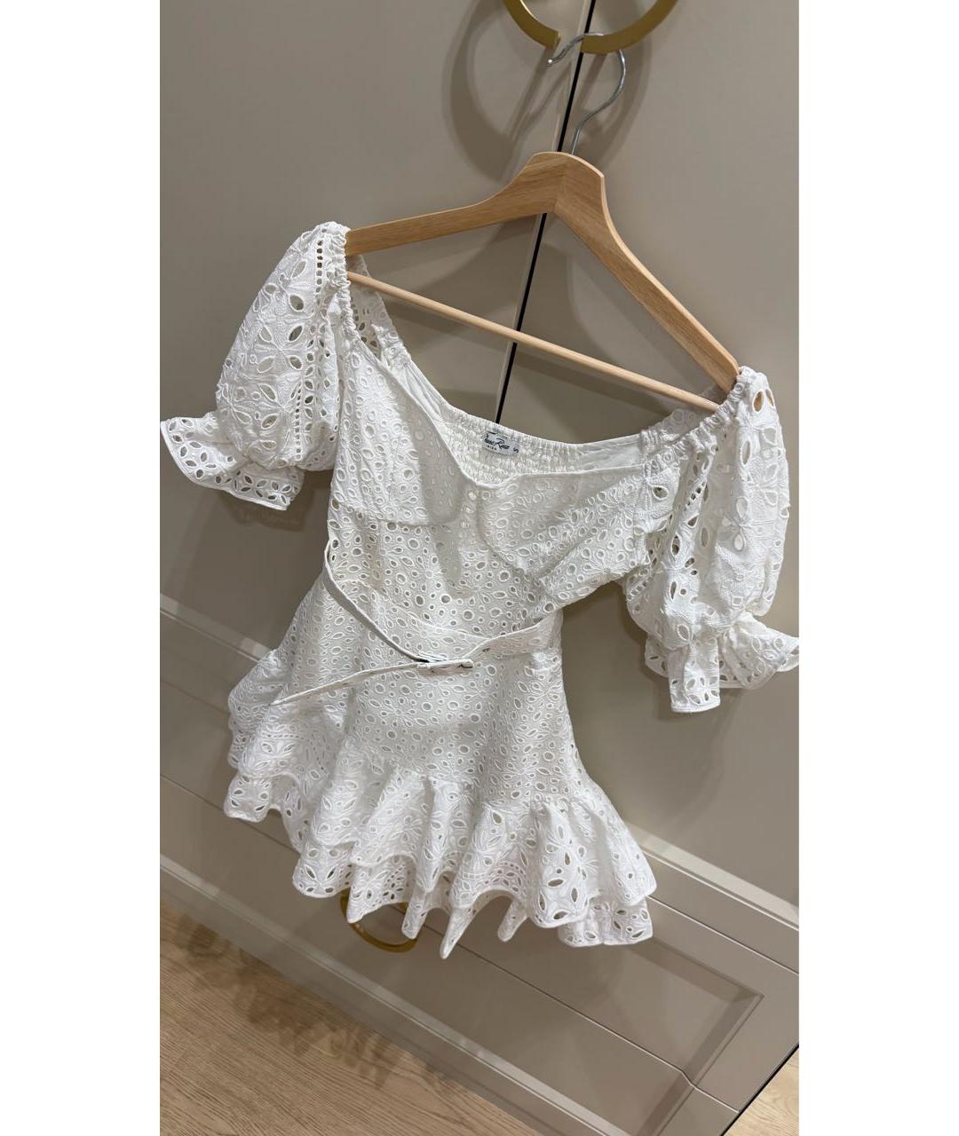 CHARO RUIZ Белый сарафан, фото 3