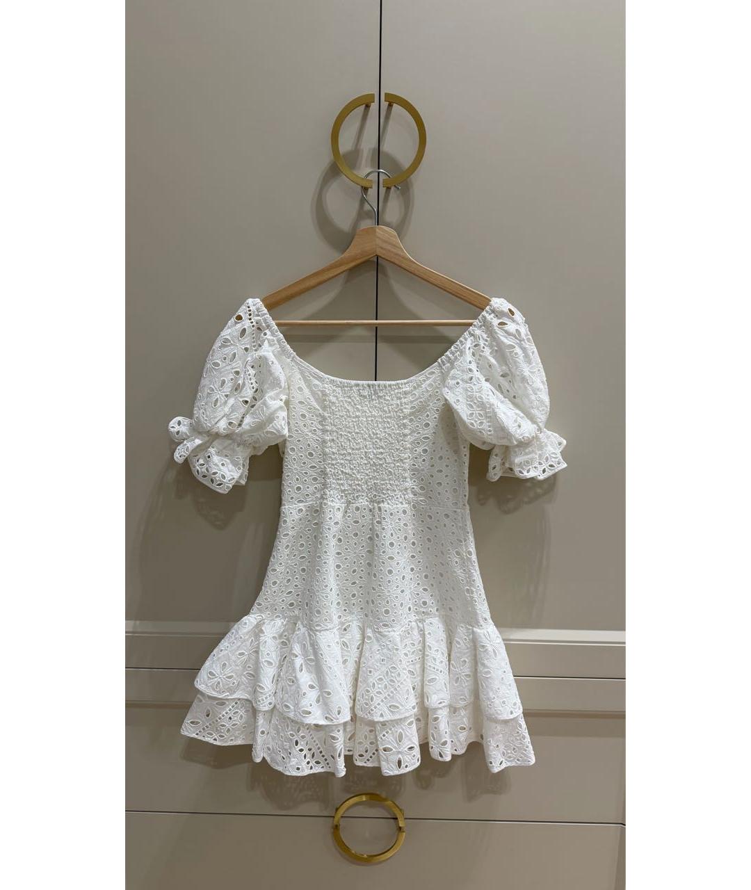 CHARO RUIZ Белый сарафан, фото 5