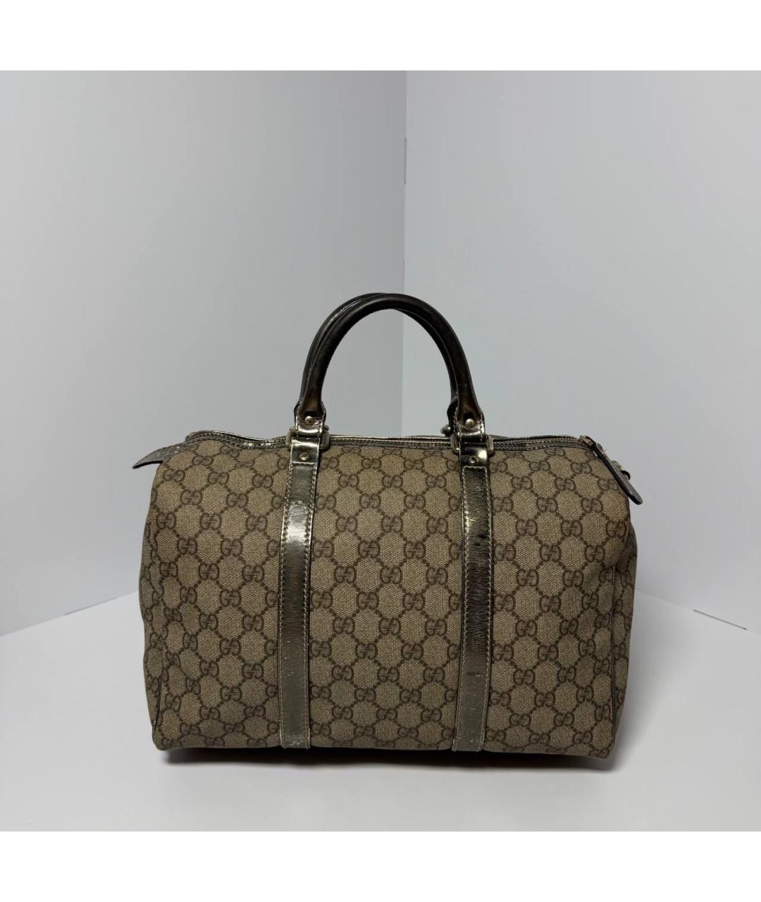 GUCCI Бежевая дорожная/спортивная сумка, фото 2