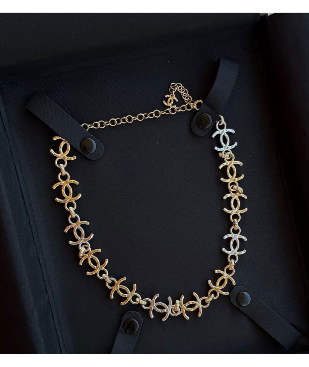 CHANEL Золотой чокер, фото 4