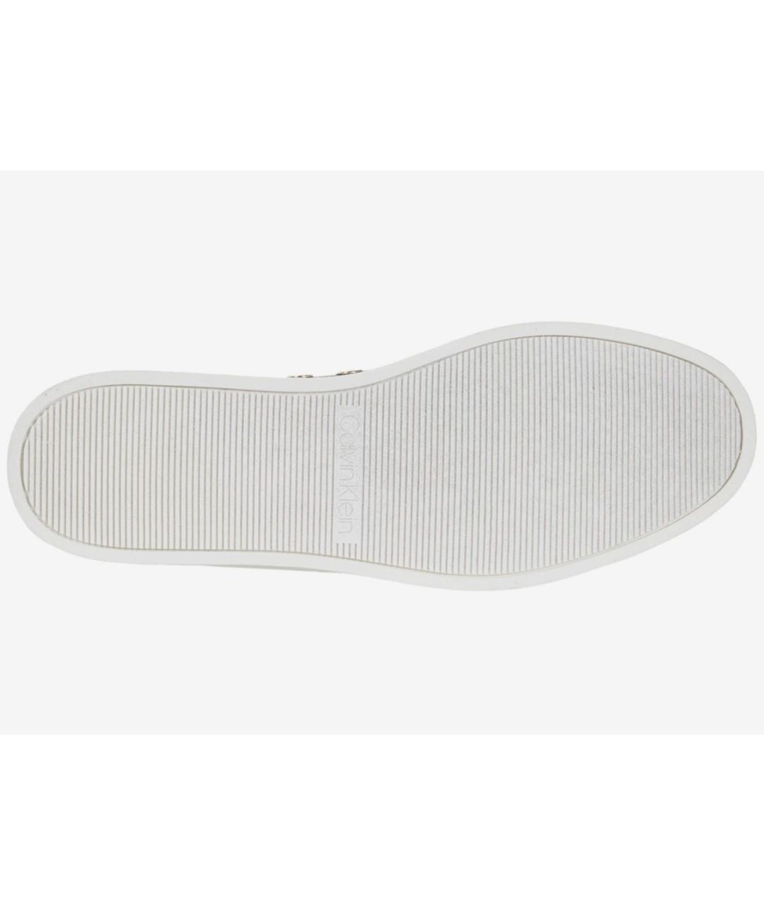 CALVIN KLEIN Коричневые синтетические кроссовки, фото 6