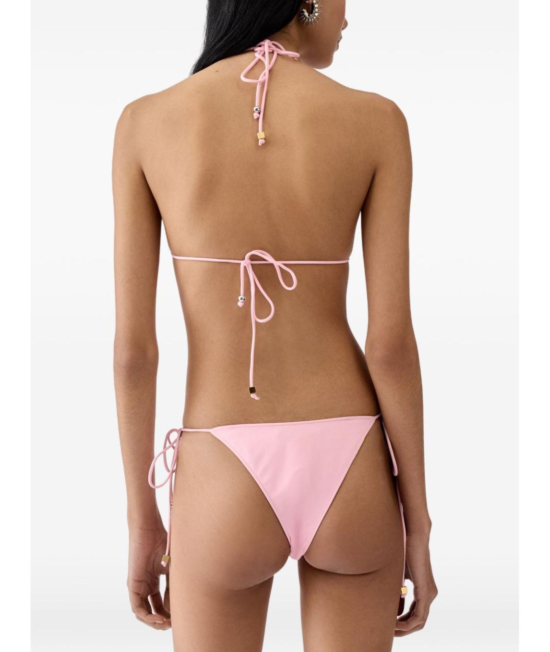 JACQUEMUS Розовый полиамидовый купальник, фото 3