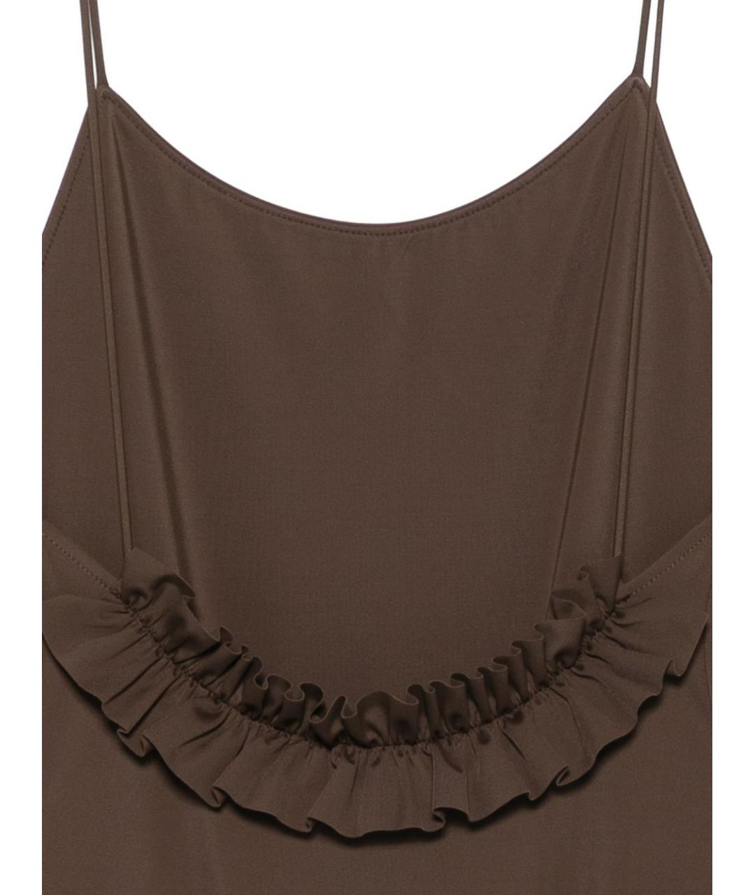 JACQUEMUS Коричневый полиамидовый купальник, фото 2