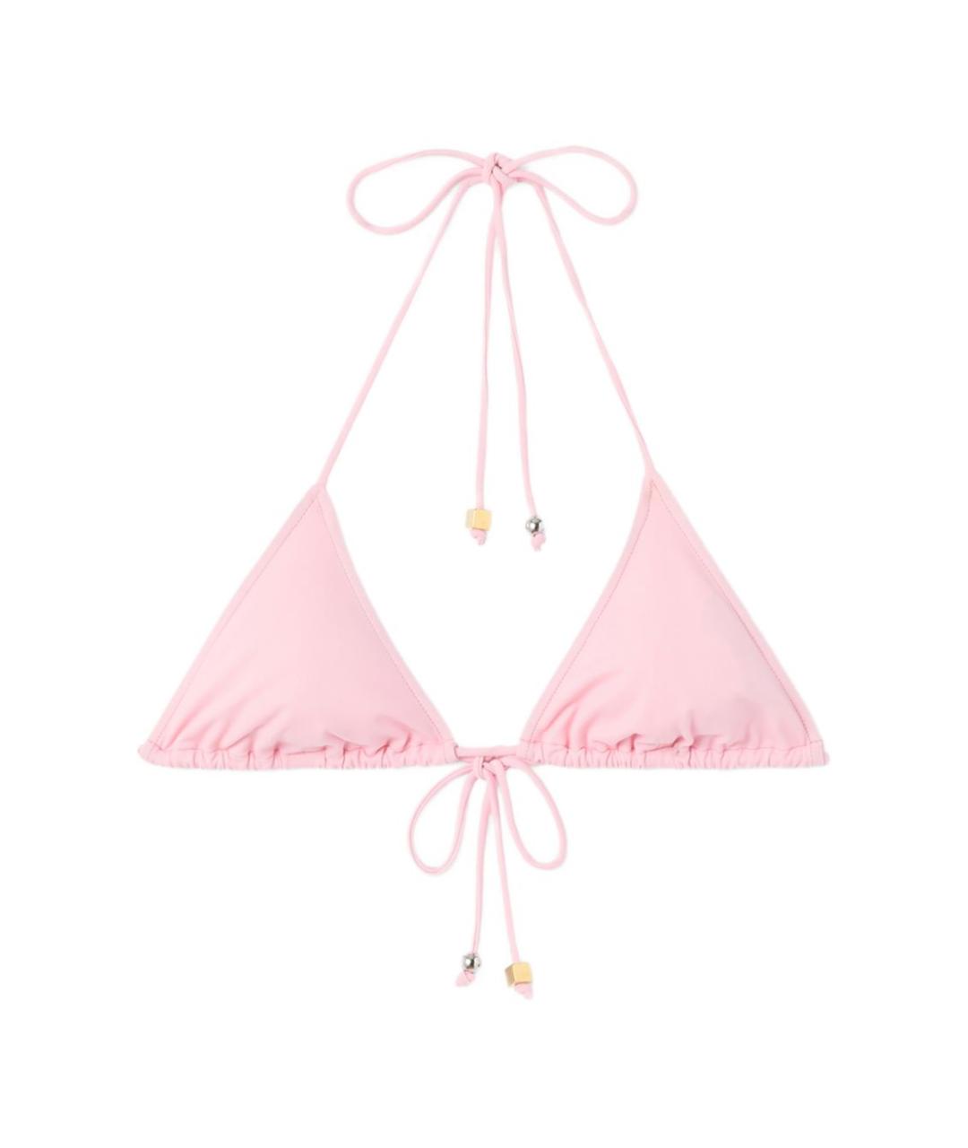 JACQUEMUS Розовый полиамидовый купальник, фото 1