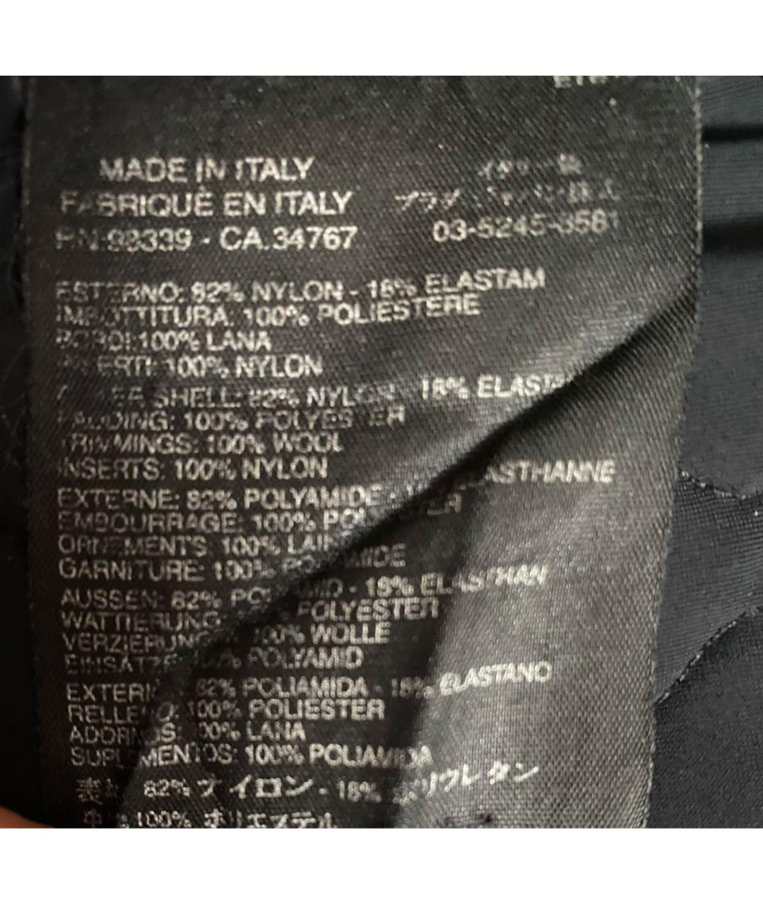 PRADA Черная синтетическая куртка, фото 5