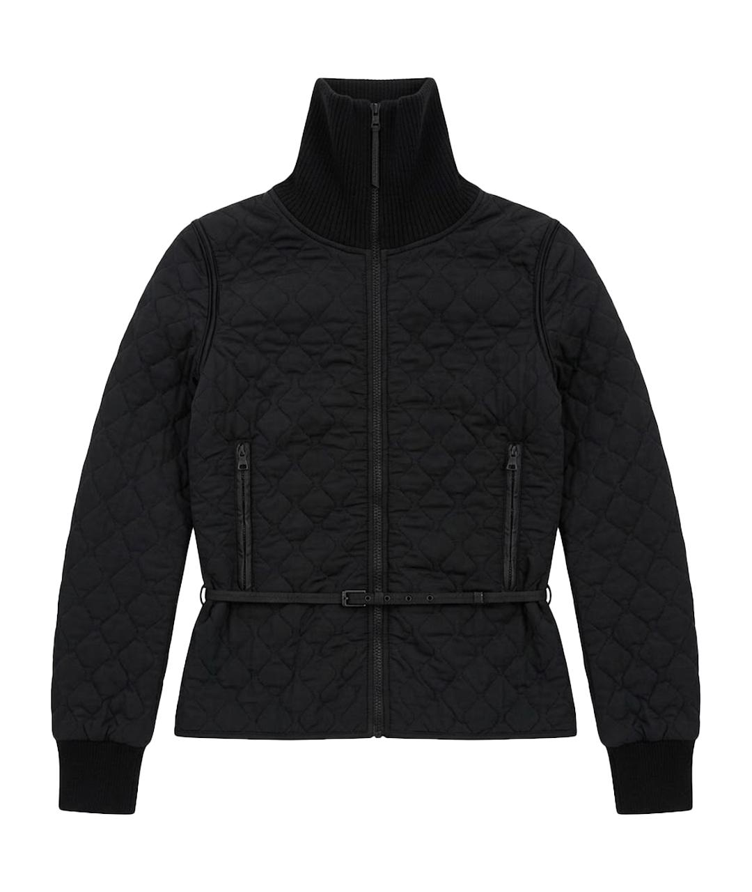 PRADA Черная синтетическая куртка, фото 1