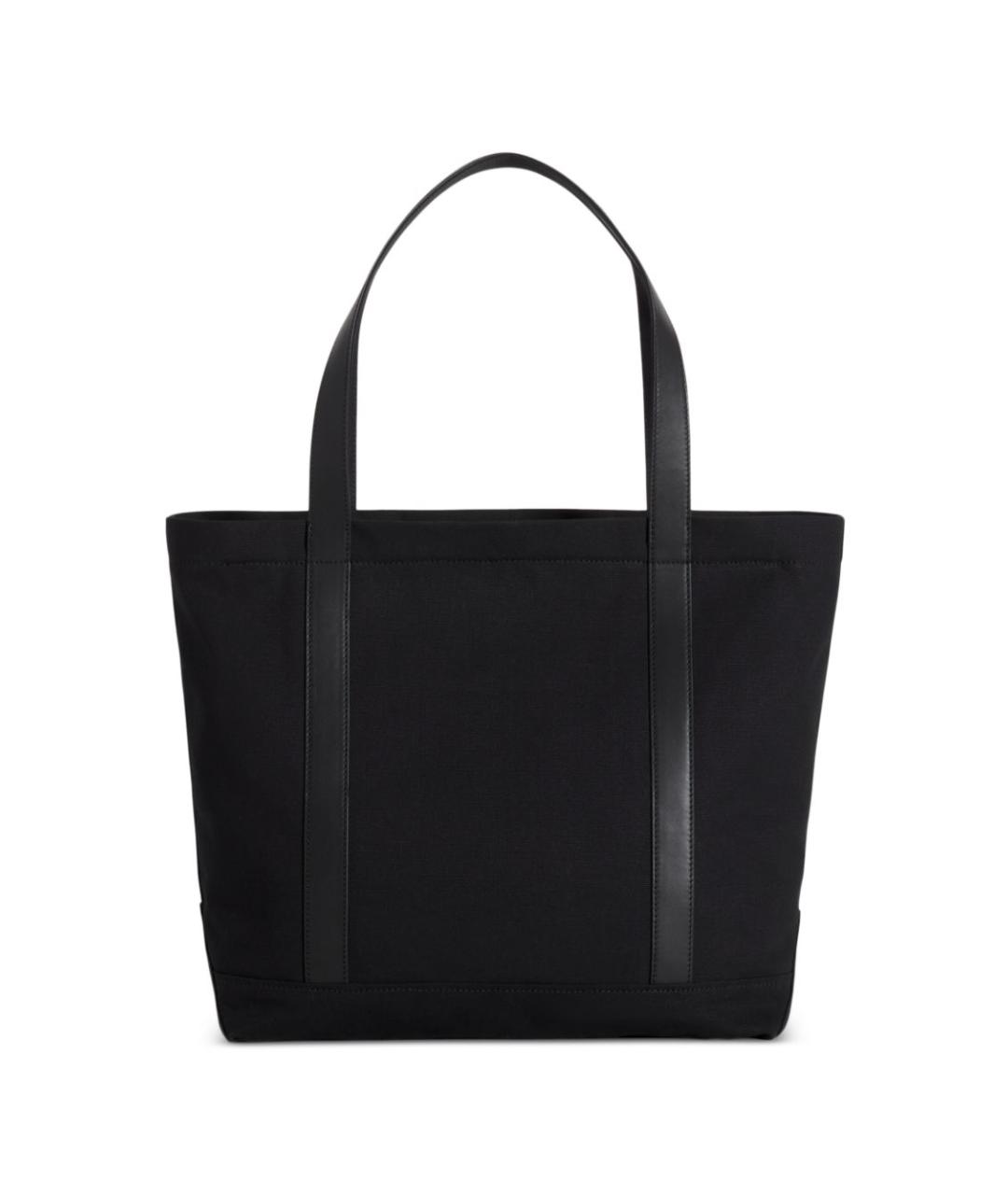 MAISON KITSUNE Черная сумка тоут, фото 5