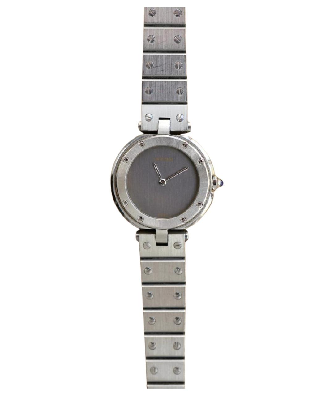 CARTIER Серебряные часы, фото 1