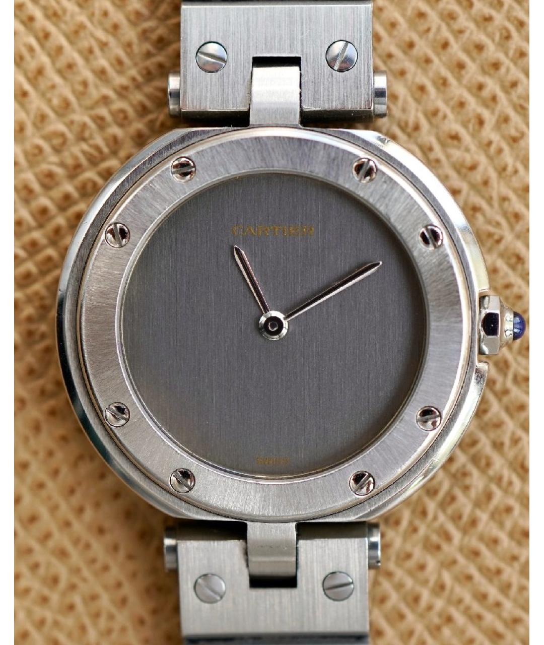 CARTIER Серебряные часы, фото 5