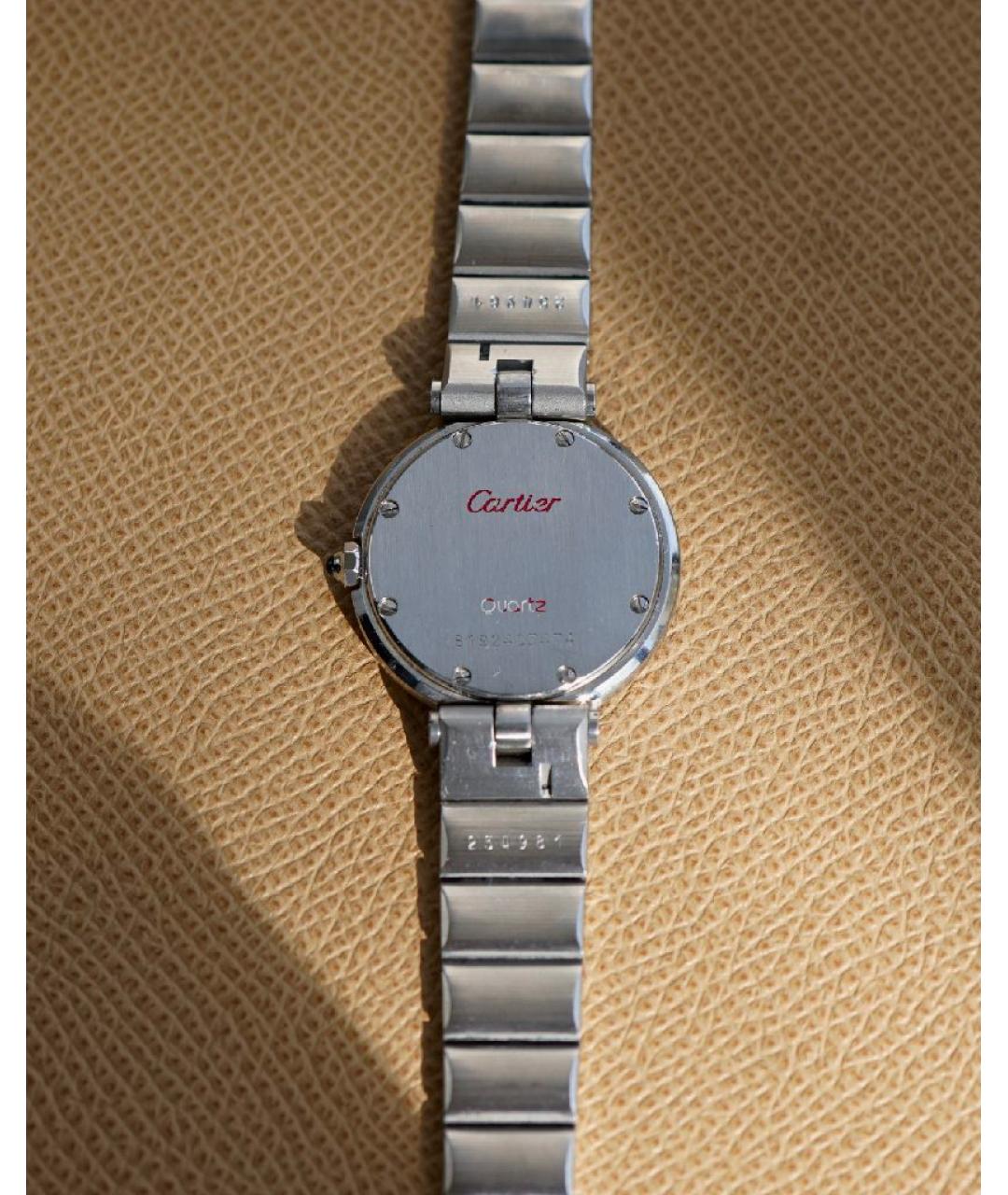 CARTIER Серебряные часы, фото 2