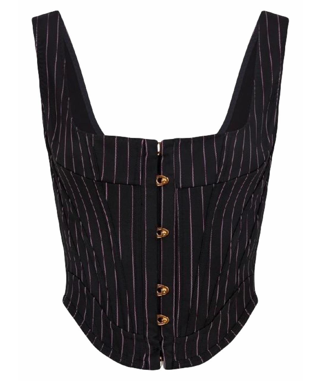 AGENT PROVOCATEUR Черный полиамидовый корсет, фото 1