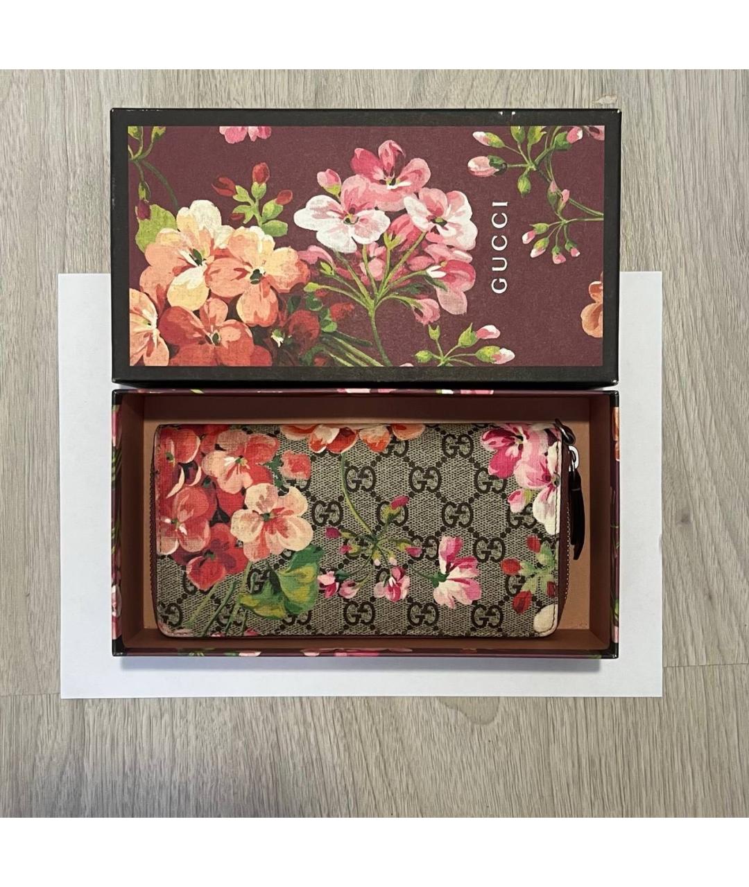 GUCCI Розовый кошелек, фото 2