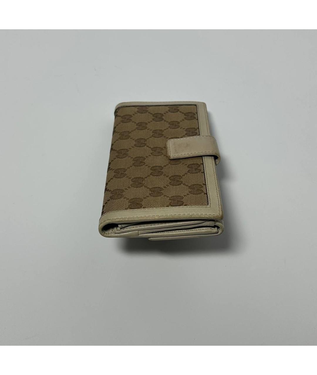 GUCCI Бежевый кошелек, фото 3