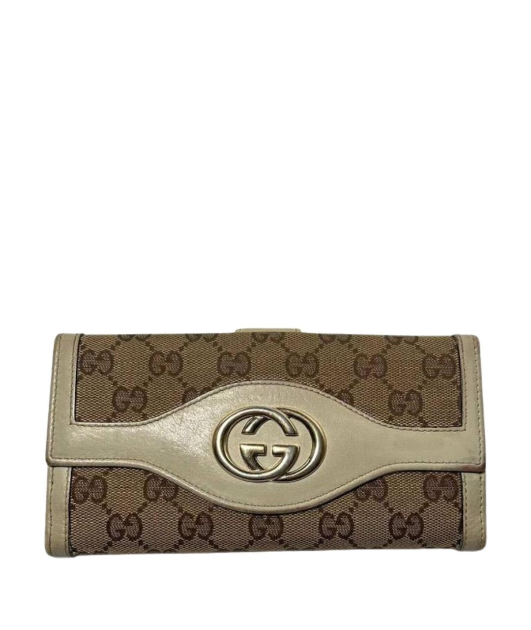 GUCCI Бежевый кошелек, фото 1