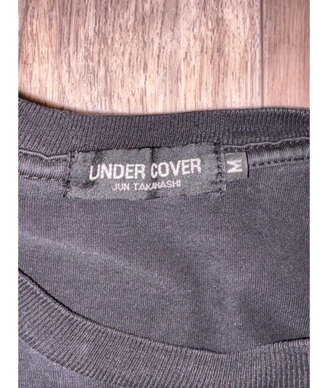 UNDERCOVER Черная футболка, фото 3