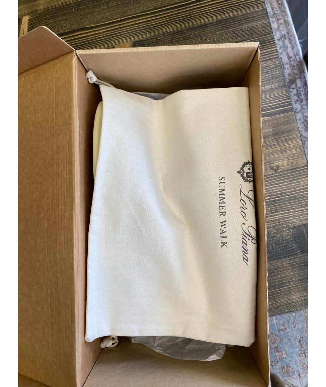 LORO PIANA Темно-синие замшевые лоферы, фото 5