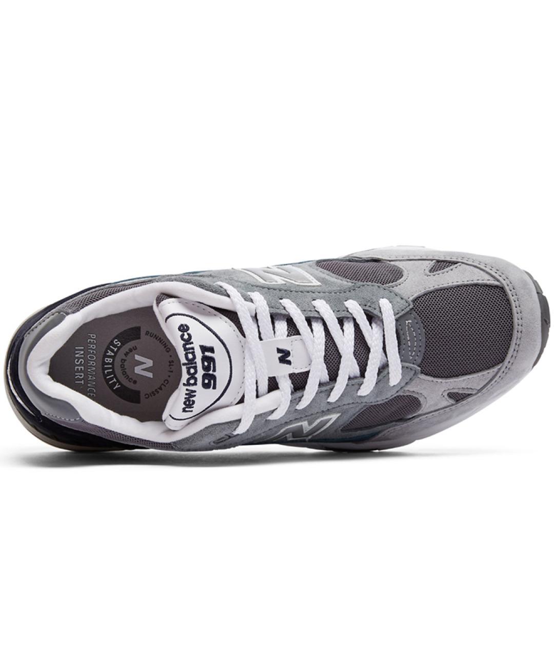 NEW BALANCE Серые низкие кроссовки / кеды, фото 3