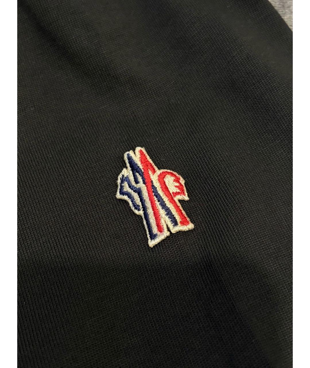 MONCLER GRENOBLE Черная футболка, фото 7