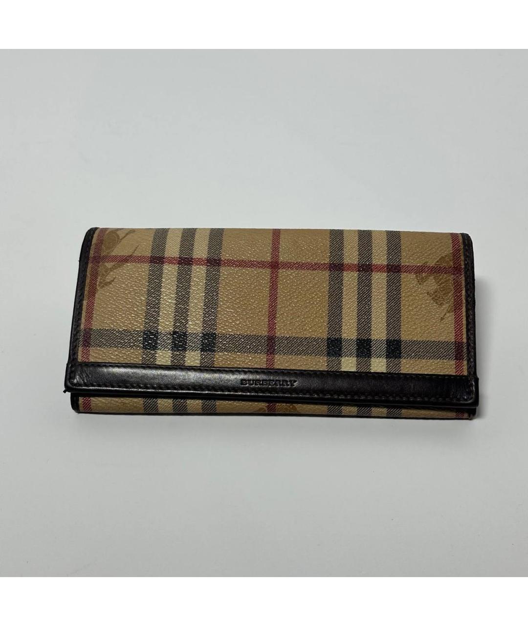 BURBERRY Бежевый кошелек, фото 5
