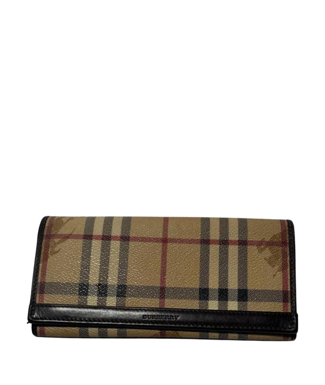 BURBERRY Бежевый кошелек, фото 1