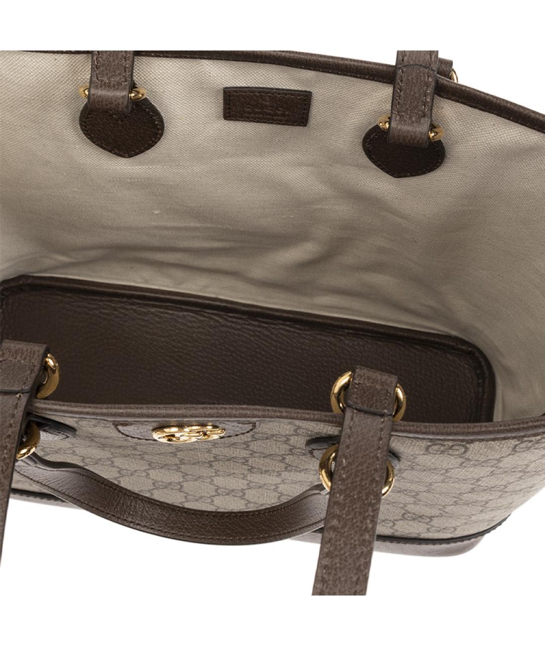 GUCCI Коричневая сумка через плечо, фото 5