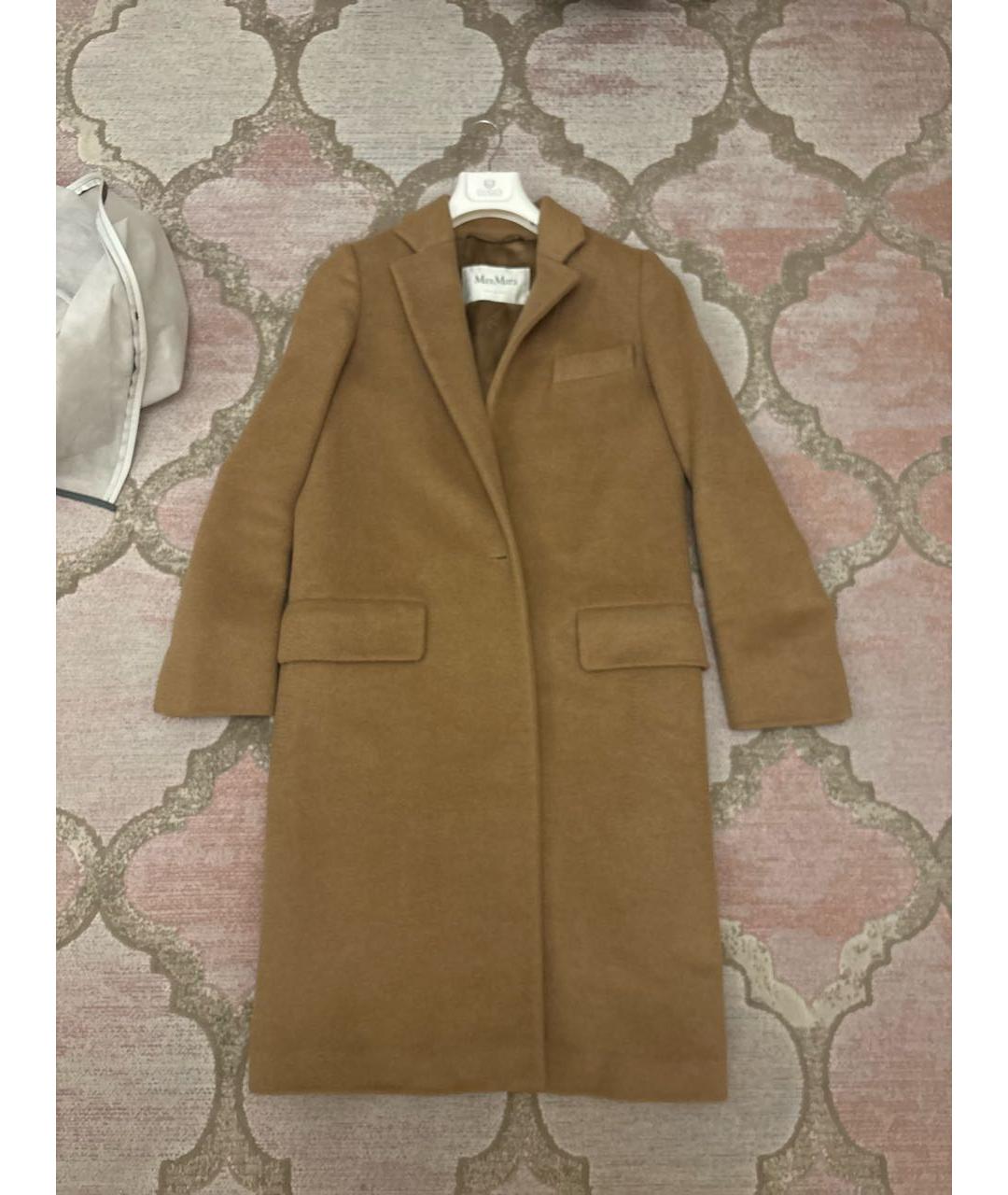 MAX MARA Бежевое пальто, фото 6