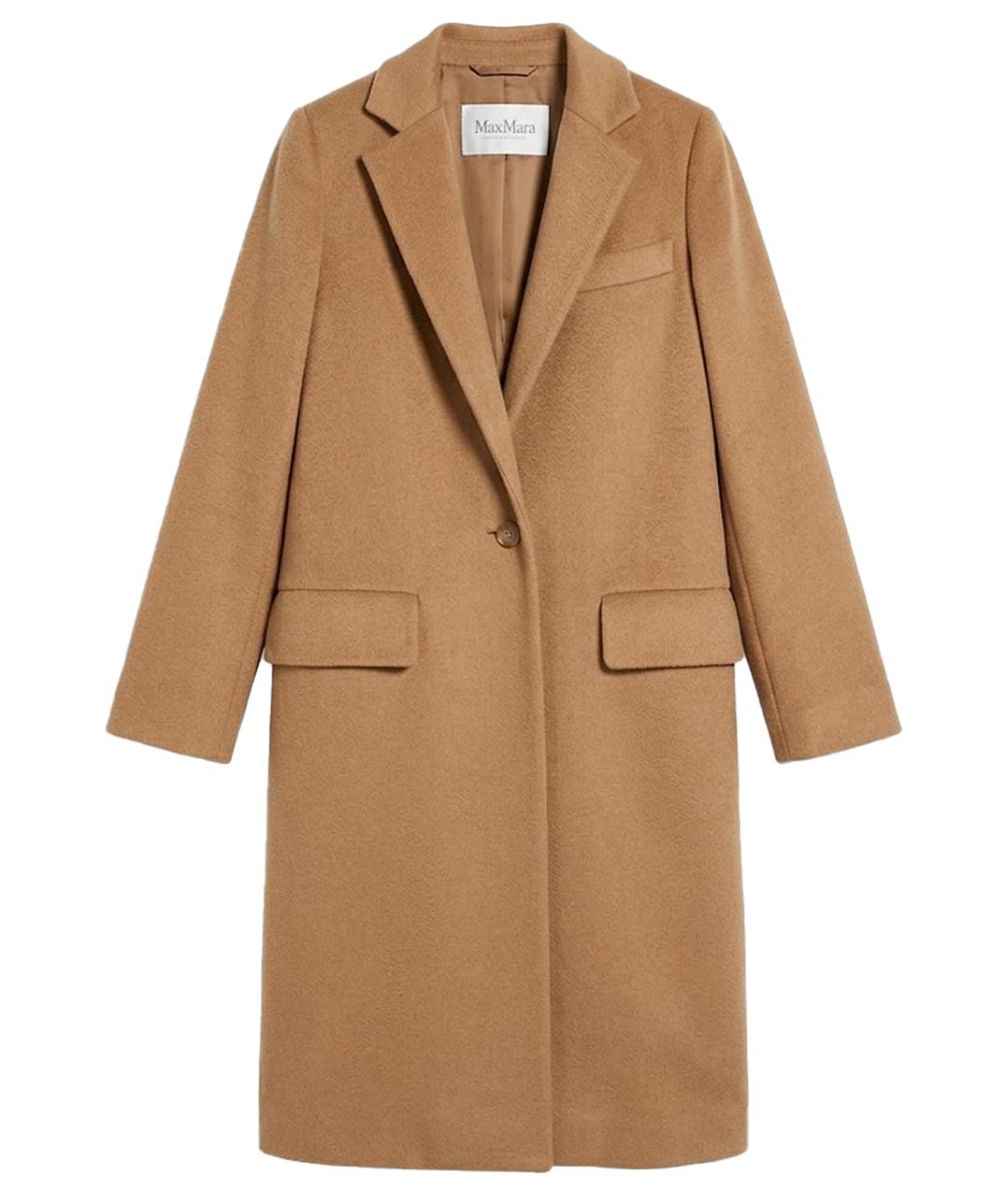 MAX MARA Бежевое пальто, фото 1