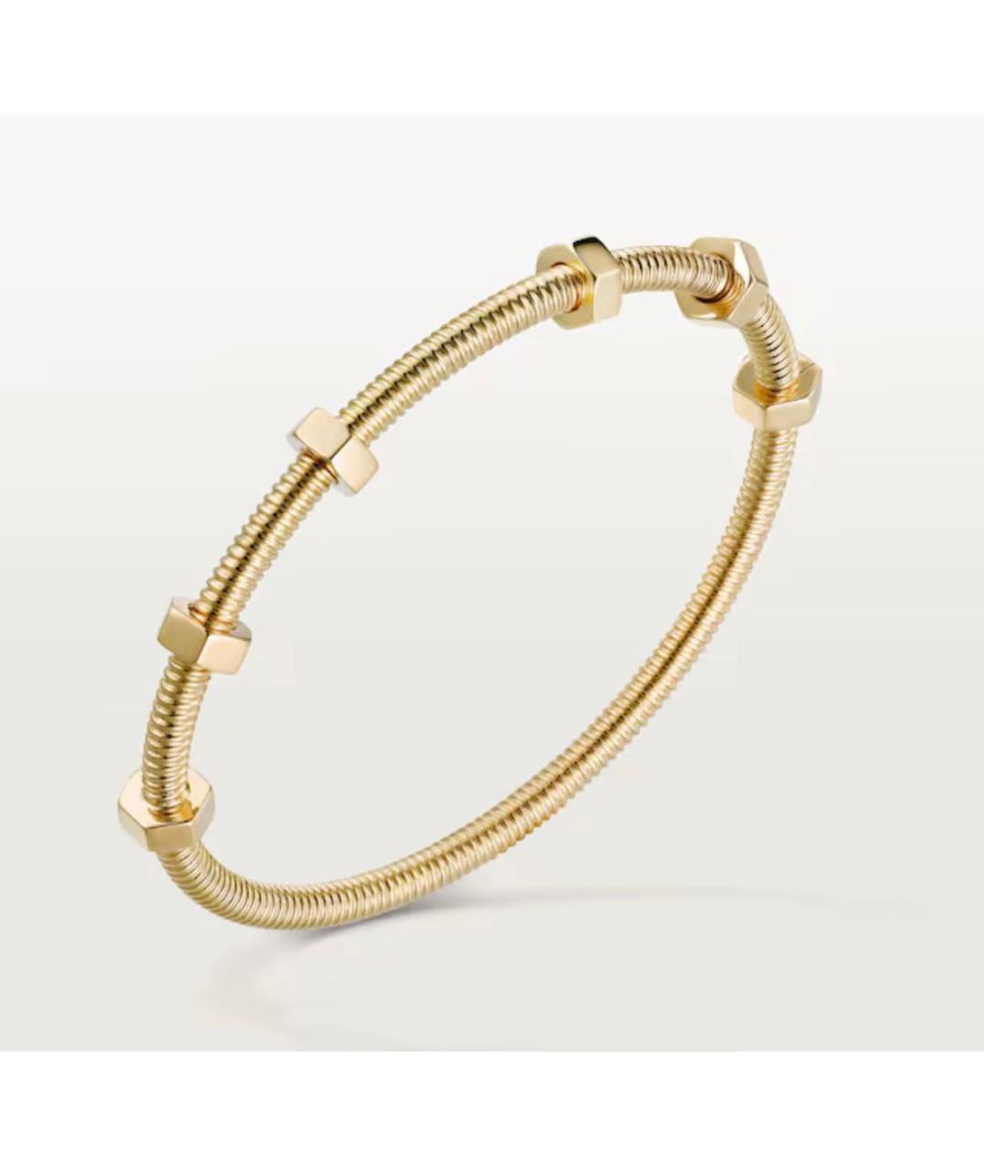 CARTIER Золотой браслет из желтого золота, фото 2