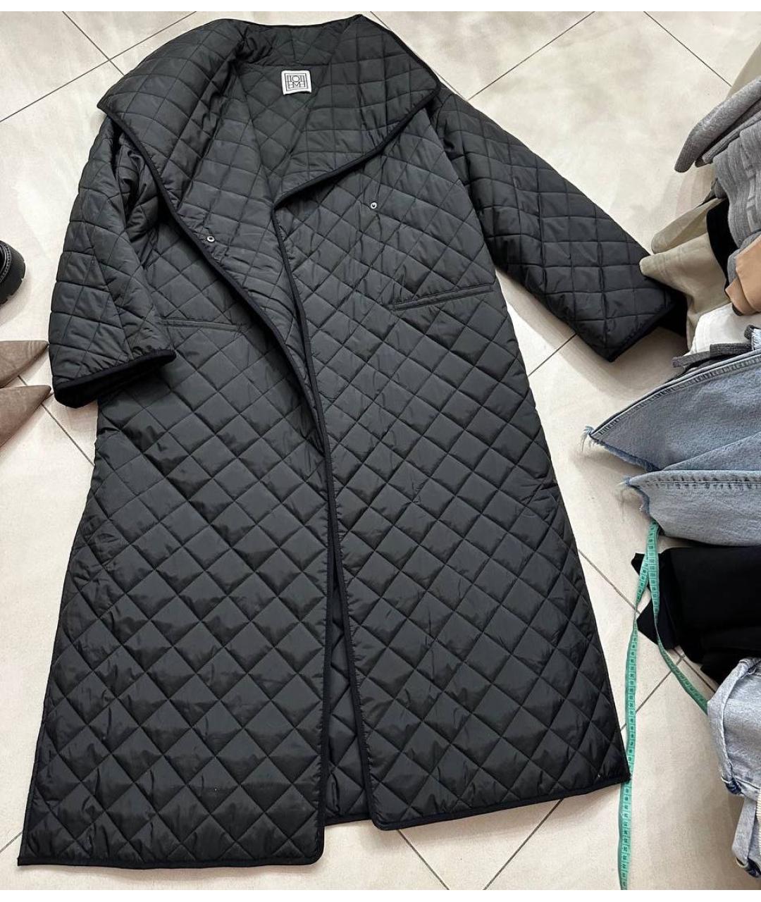 TOTEME Черный тренч/плащ, фото 2