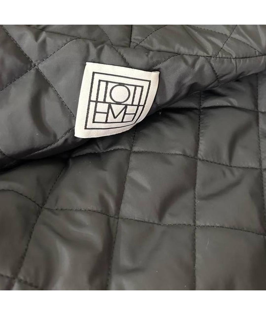 TOTEME Черный тренч/плащ, фото 4