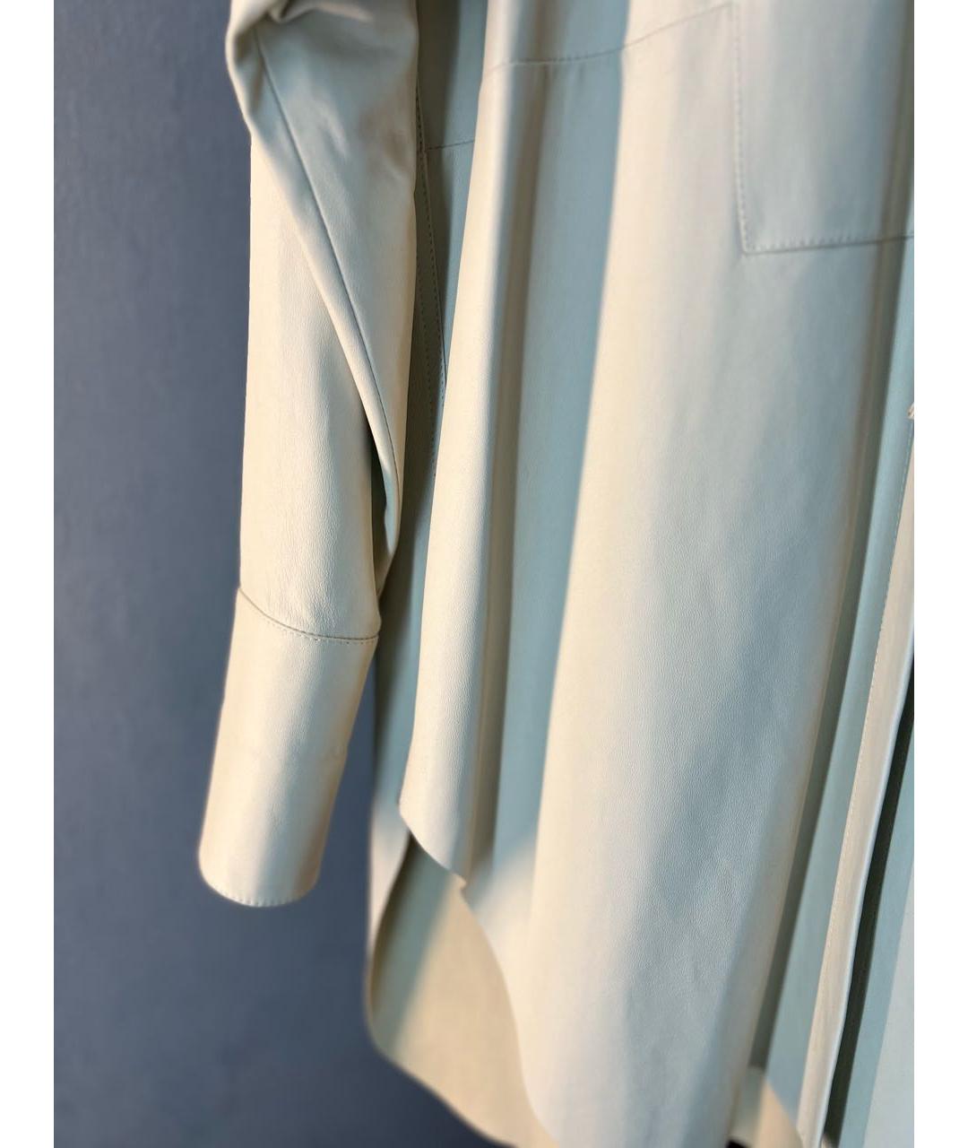 DROME Бежевая кожаная куртка, фото 3