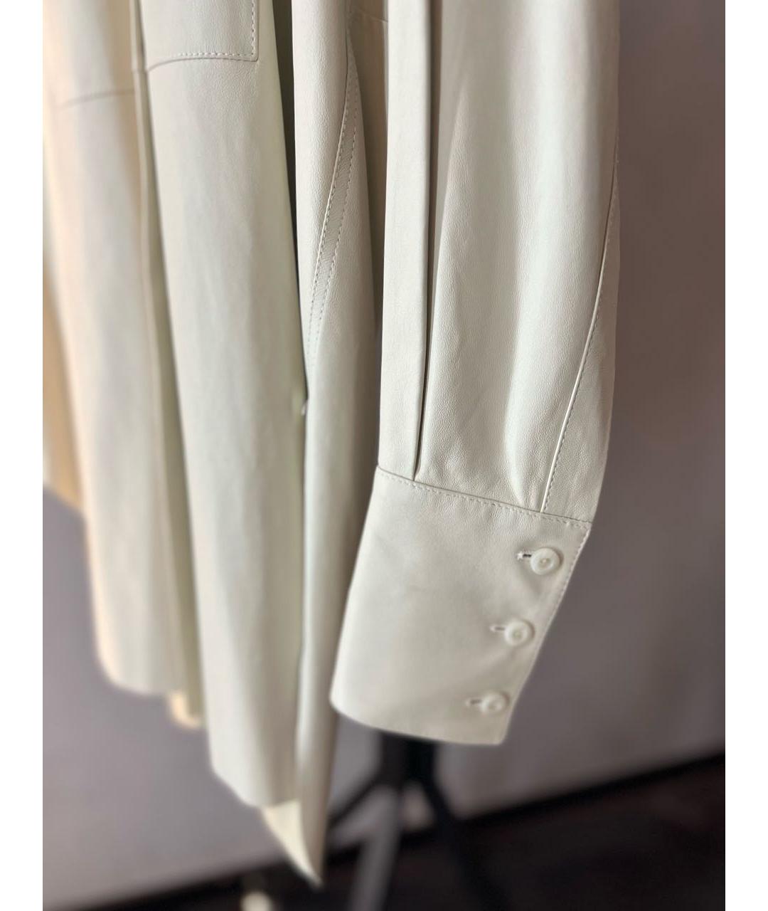 DROME Бежевая кожаная куртка, фото 2