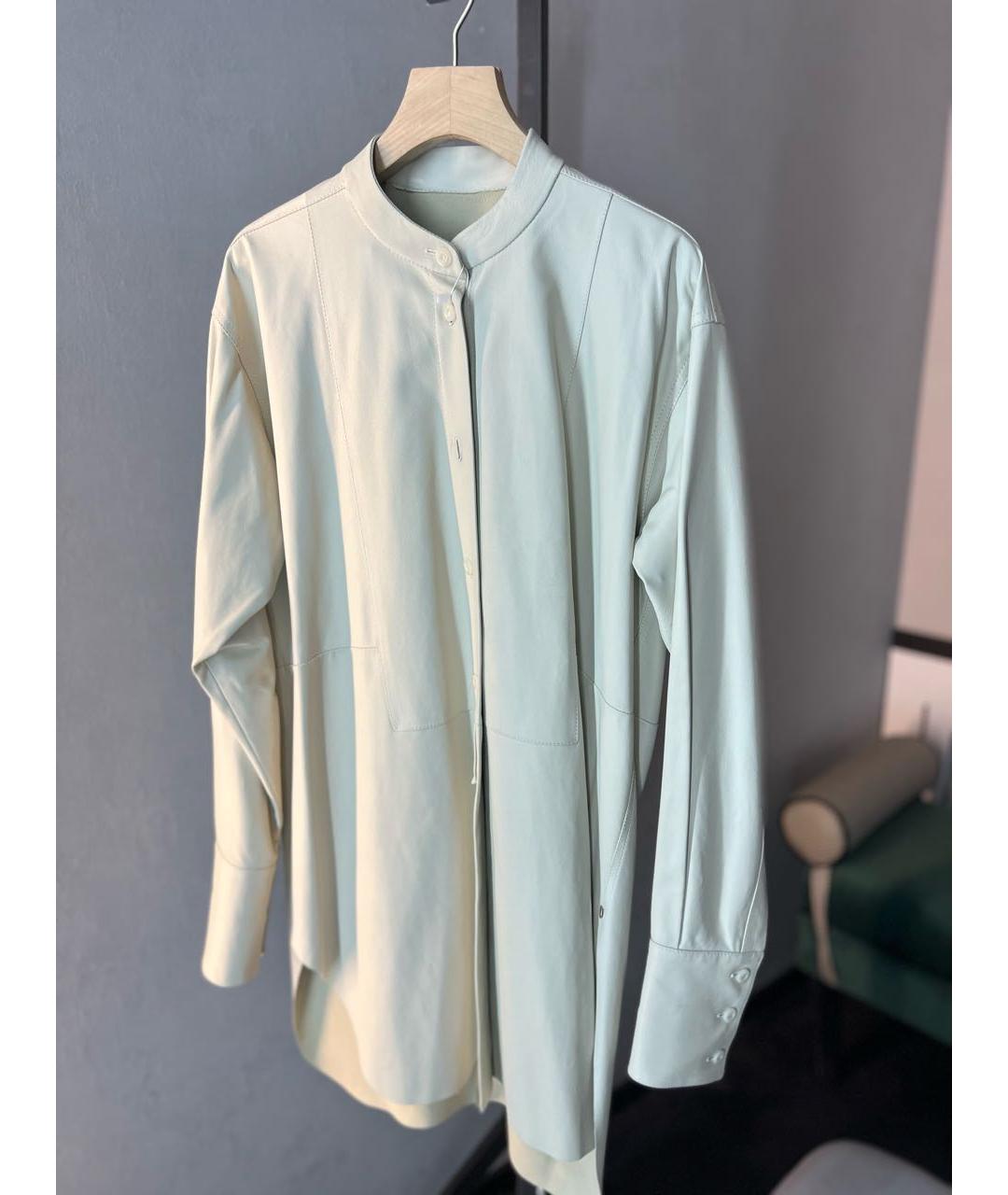 DROME Бежевая кожаная куртка, фото 9