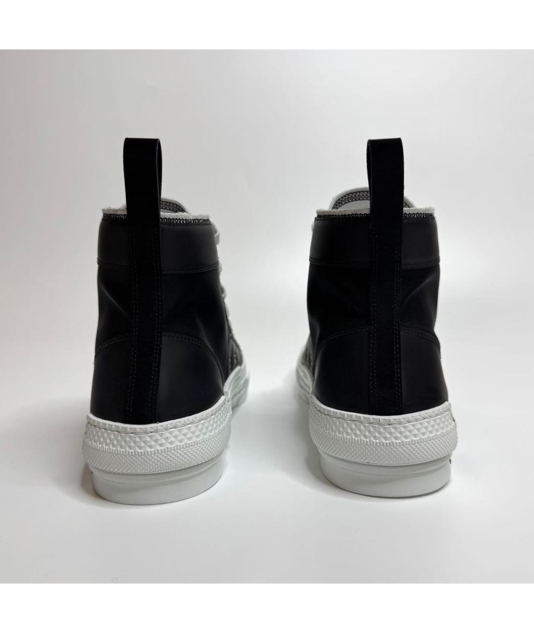 CHRISTIAN DIOR Черные кеды, фото 4